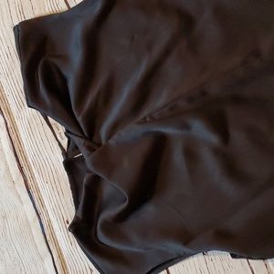 🆕️ NINE WEST WOMEN'S SLEEVELESS BLACK BLOUSE 🖤